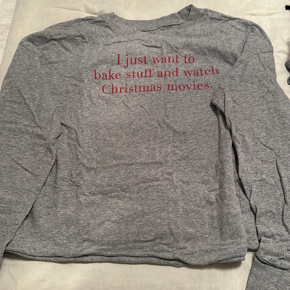 Christmas crop top
